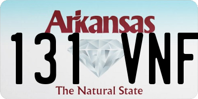AR license plate 131VNF