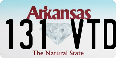 AR license plate 131VTD