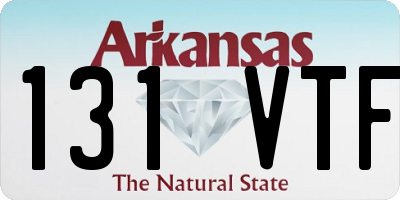 AR license plate 131VTF