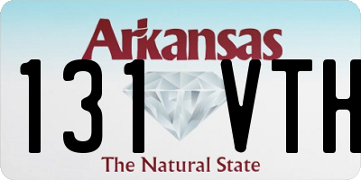 AR license plate 131VTH