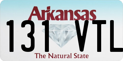 AR license plate 131VTL