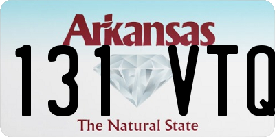 AR license plate 131VTQ