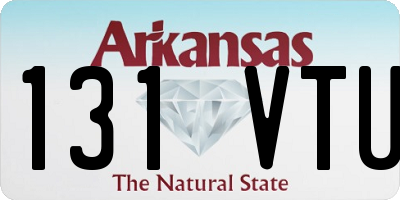 AR license plate 131VTU