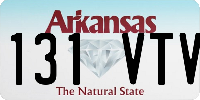 AR license plate 131VTV
