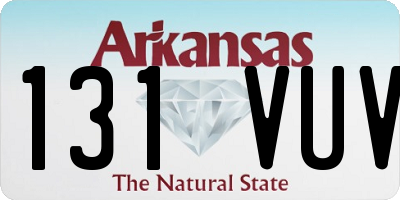AR license plate 131VUV