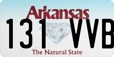 AR license plate 131VVB