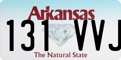 AR license plate 131VVJ