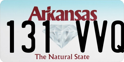 AR license plate 131VVQ