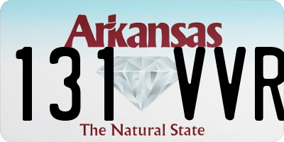 AR license plate 131VVR