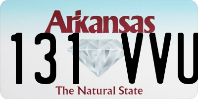 AR license plate 131VVU