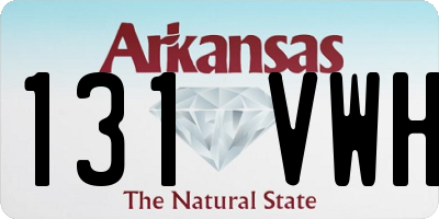 AR license plate 131VWH