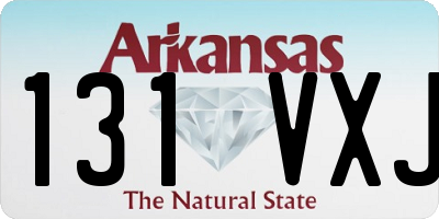 AR license plate 131VXJ