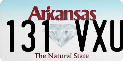 AR license plate 131VXU