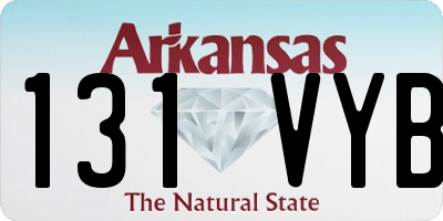 AR license plate 131VYB