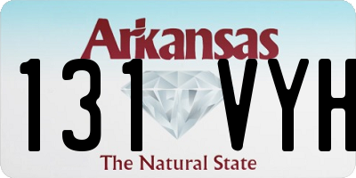 AR license plate 131VYH