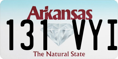 AR license plate 131VYI