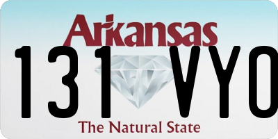 AR license plate 131VYO