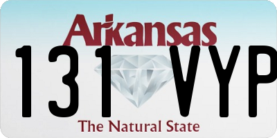 AR license plate 131VYP