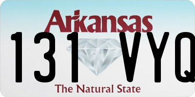 AR license plate 131VYQ