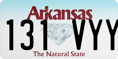 AR license plate 131VYY