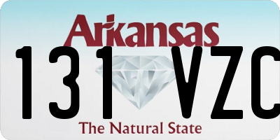 AR license plate 131VZC
