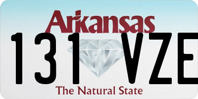 AR license plate 131VZE