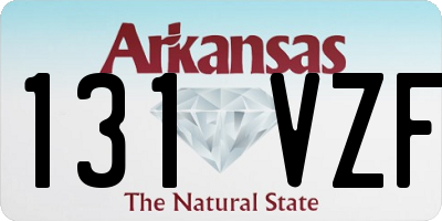 AR license plate 131VZF