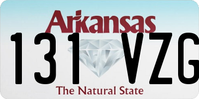 AR license plate 131VZG