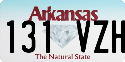 AR license plate 131VZH