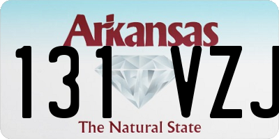 AR license plate 131VZJ