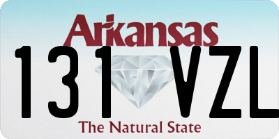 AR license plate 131VZL