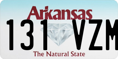 AR license plate 131VZM