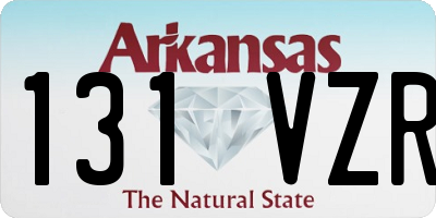 AR license plate 131VZR