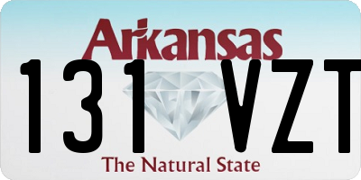 AR license plate 131VZT