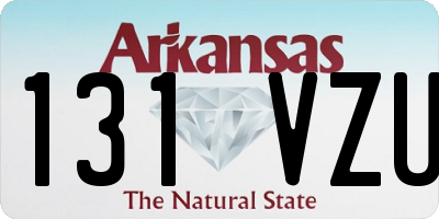 AR license plate 131VZU