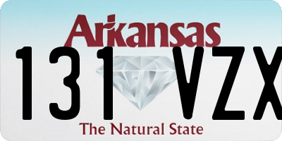 AR license plate 131VZX
