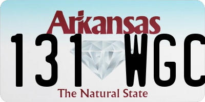 AR license plate 131WGC