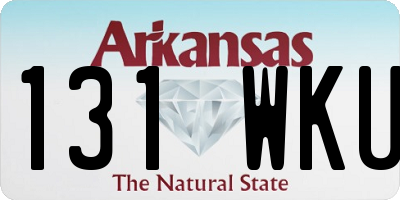 AR license plate 131WKU
