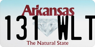 AR license plate 131WLT