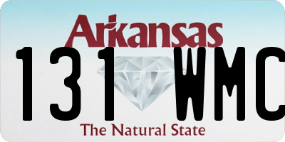 AR license plate 131WMC