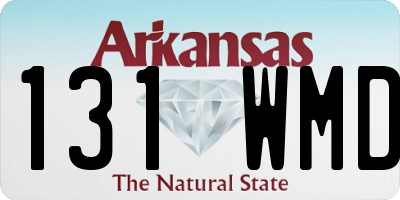 AR license plate 131WMD