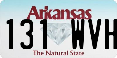 AR license plate 131WVH