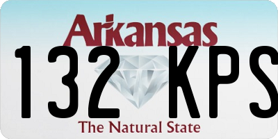 AR license plate 132KPS