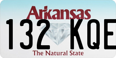 AR license plate 132KQE