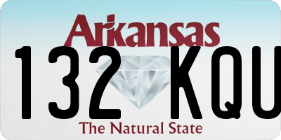 AR license plate 132KQU