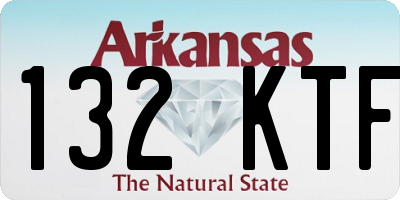 AR license plate 132KTF