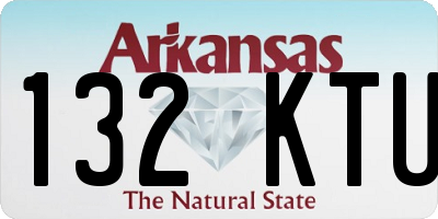 AR license plate 132KTU