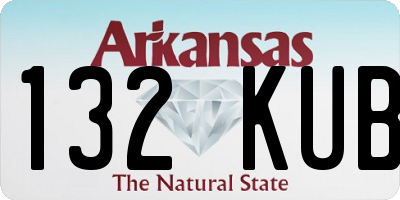 AR license plate 132KUB