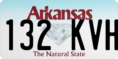 AR license plate 132KVH