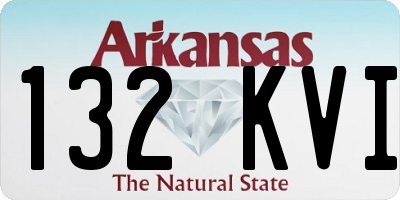 AR license plate 132KVI